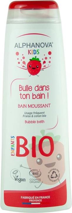 Image du produit Alphanova kids Bain moussant fraise bio