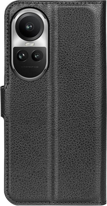 Actual product image Cover-Discount Oppo Reno10 / 10 Pro - Leather Case Cover black (OPPO Reno 10, Oppo Reno 10 Pro)