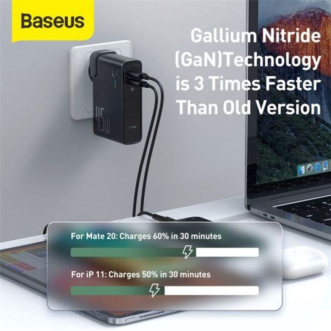 Produktbild Baseus 2in1 GaN Charger + Powerbank (10000 mAh, 45 W)