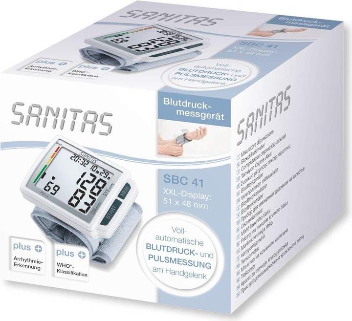 Produktbild Sanitas Sbc 41 (Blutdruckmessgerät Handgelenk)