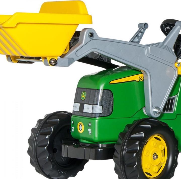 Image du produit Rolly Toys Tracteur John Deere avec chargeur et remorque