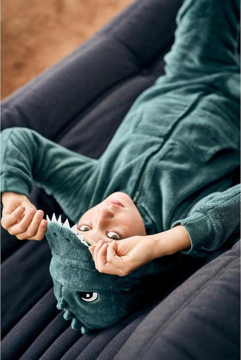 Image du produit La Redoute Collections Combinaison dino avec capuche (164)