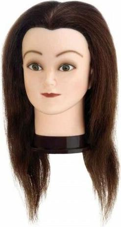 Comair Üb.kopf Emily 35cm braun Echthaar