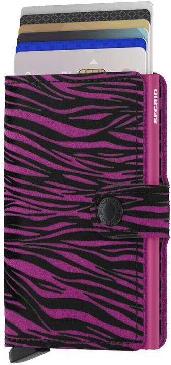 Actual product image Secrid Miniwallet ZEBRA Fuchsia