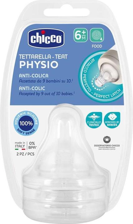 Produktbild Chicco Flaschensauger PERFECT5 Silikon Breifluss 6m+