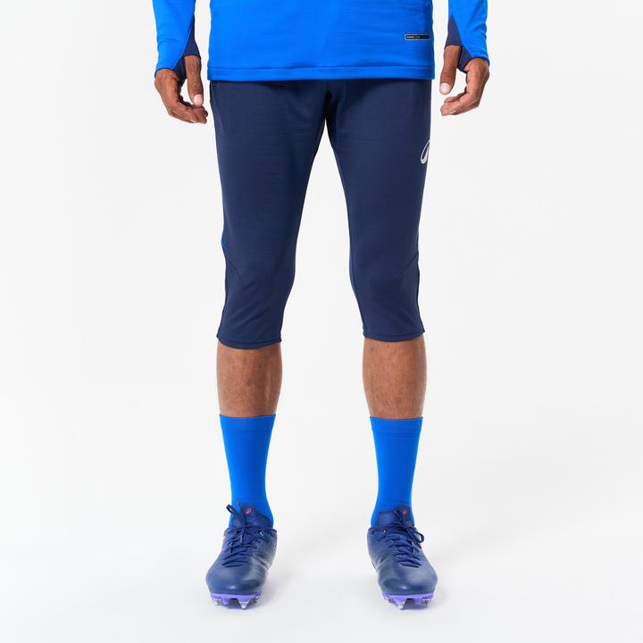 Produktbild Kipsta Damen/Herren Fussball 3/4 Trainingshose - CLR marineblau (W27/L33)