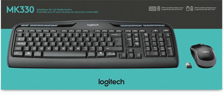 Produktbild Logitech Mk330 (CH, Kabellos)