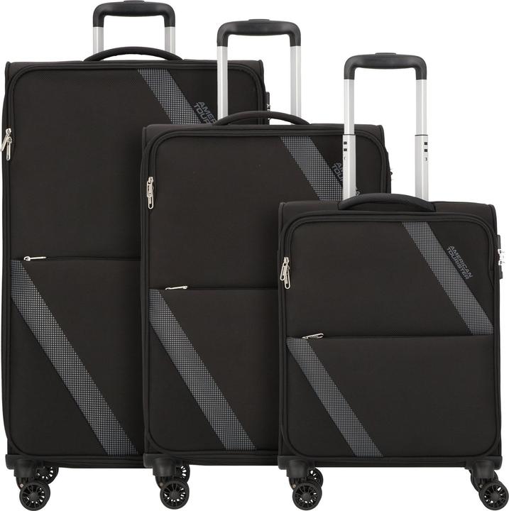Actual product image American Tourister Star Max 4 Rollen Kofferset 3-teilig mit Dehnfalte (211 l, XL (from 140l))
