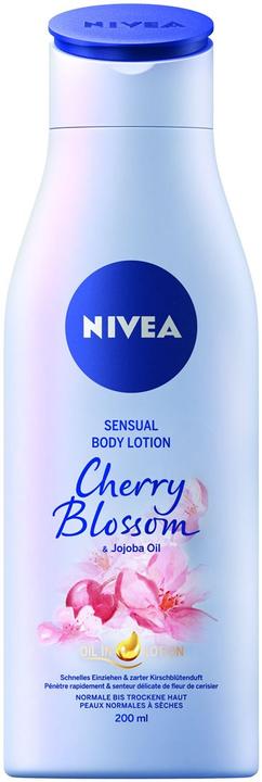NIVEA Sensual Body Lotion Cherry Blossom & Jojoba Oil (Körpercreme, 200 ml)