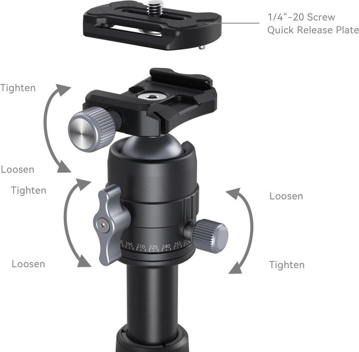 Actual product image SmallRig VT-20 (Metal, Plastic)