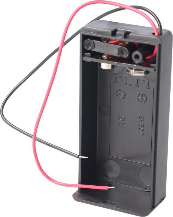Actual product image Goobay 1x 9V Block Batteriehalter