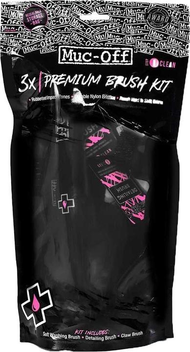 Immagine prodotto Muc-Off Set di 3 spazzole (3500 ml, Spazzola)