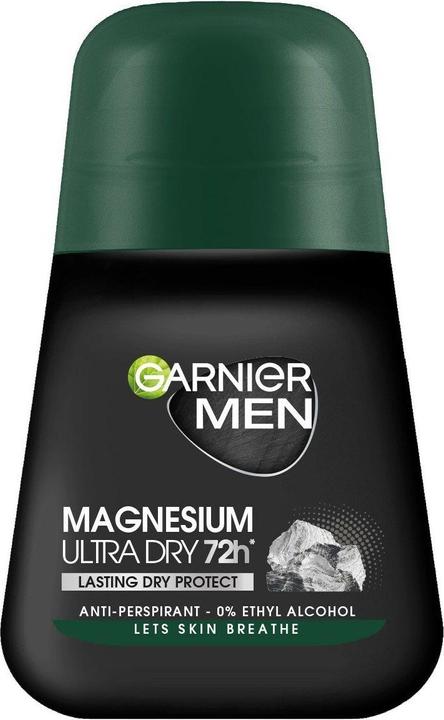 Actual product image Garnier Ultra Dry 72H Lasting Dry Protect Men Roll-On Antiperspirant Roll-On 50Ml (Roll-on, 50 ml)