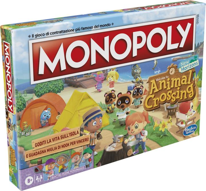Productafbeelding Hasbro Gaming Monopoly - Animal Crossing: nieuwe horizonten (Italiaans)