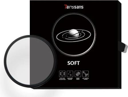 Produktbild 7artisans Objektivfilter 1/8 Black Mist – 77 mm (77 mm, Black Mist Filter, 77 mm)