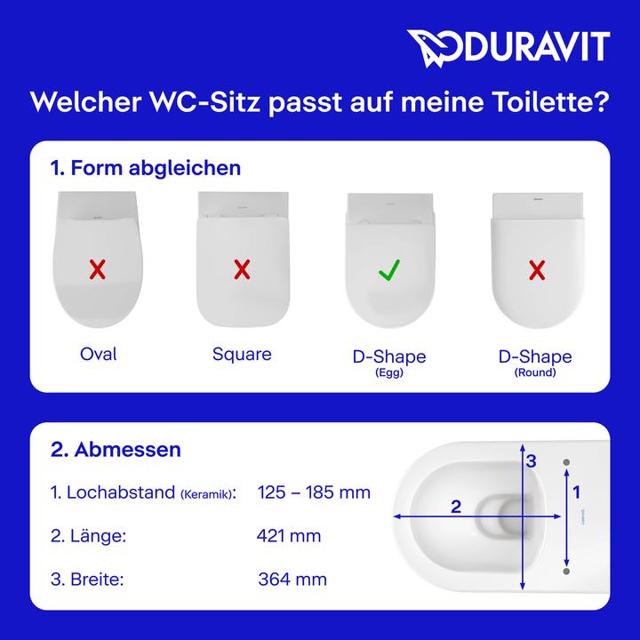 Produktbild Duravit Univavo WC-Sitz