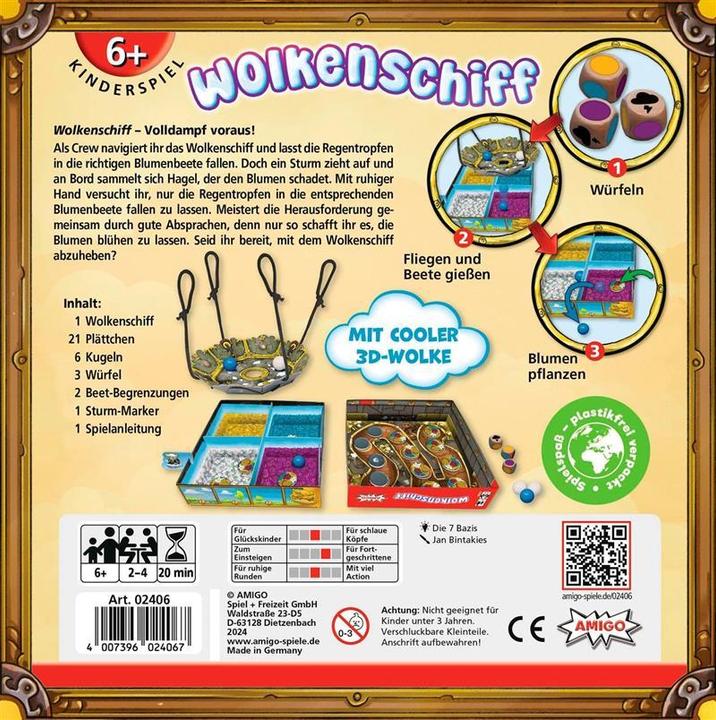Image du produit Amigo Das Wolkenschiff, d (Allemand)
