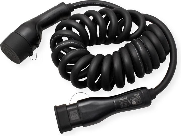 Produktbild Roline E-Auto Ladekabel (Typ 1, 11 kW, 16 A, 5 m)