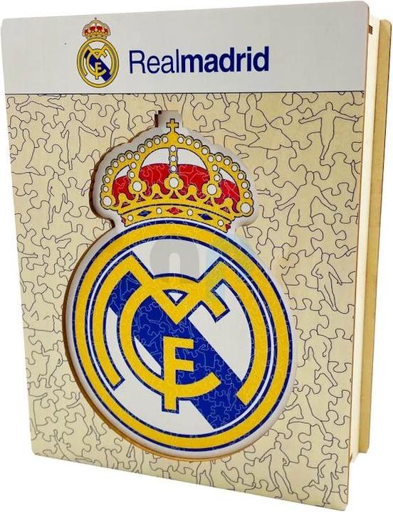 Iconic Real Madrid CF - Logo - Holz Puzzle Grösse L (500 Teile) (500 Teile)