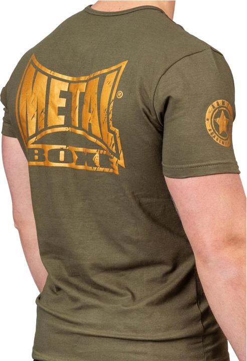 Actual product image MetalBoxe Tee Shirt Vintage Military Tl (L)