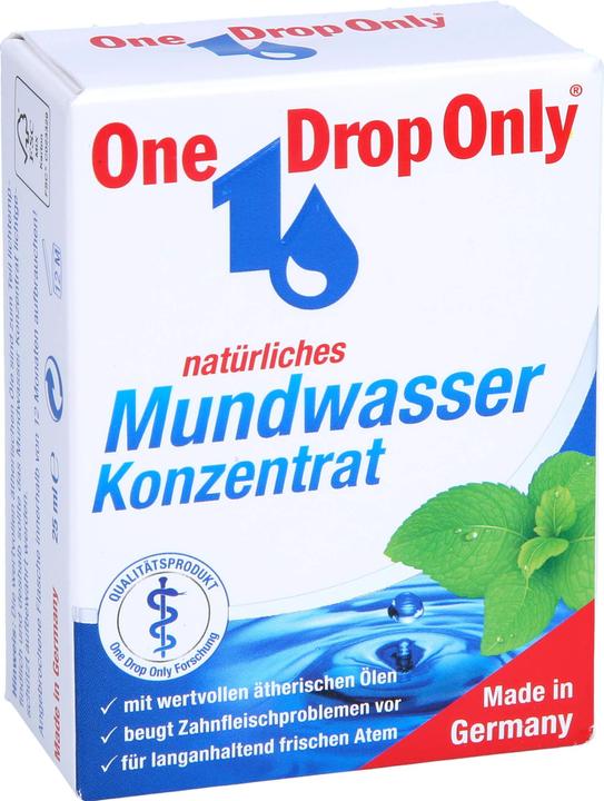 Image du produit One Drop Only Bain de bouche naturel concentré Drop Only, solution de 25 ml (25 ml)