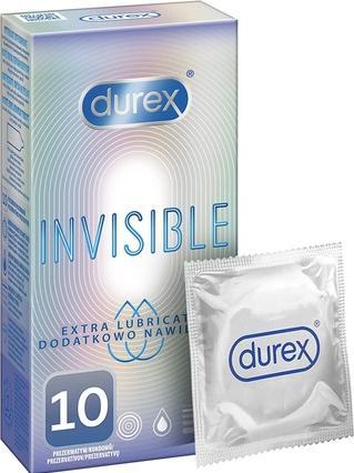 Image du produit Durex Invisible Extra Lubricated (10 pcs)