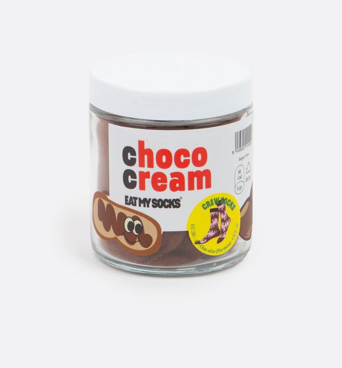 Actual product image Eat My Socks EMS, Socks, Choco Cream (One size)