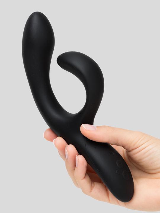 Actual product image We-Vibe X Lovehoney Nova 2 App Controlled Rechargeable Rabbit Vibrator (Black)