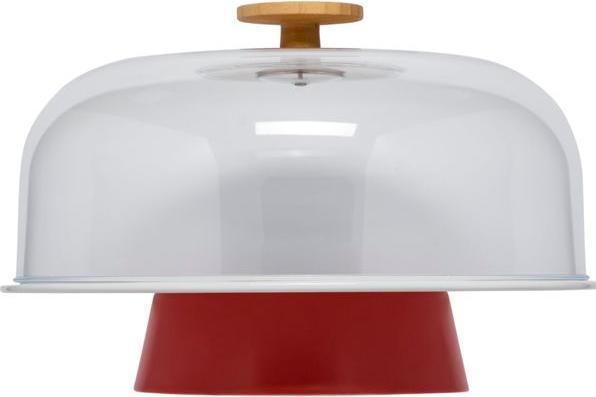 Produktbild Alessi Tortenplatte MATTINA rot