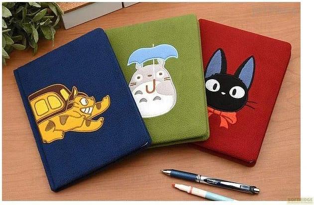 Produktbild Mon voisin Totoro - Carnet Feutrine Totoro (Liniert, Harter Einband)