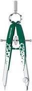 Immagine prodotto Staedtler Bussola di precisione/geometria Mars Comfort, verde Guida del mandrino, testa a molla tonda