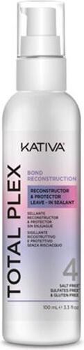 Kativa Total Plex Bond Repair Hair Bond Rebuilder Hair Reconstructor Repariert und schützt das Haar NANO (Körperlotion, 100 ml)