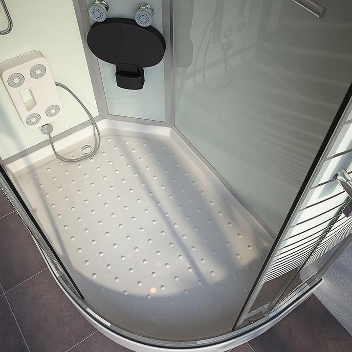 Immagine prodotto Home Deluxe Doccia a vapore con cascata sauna a vapore MANTA XL, 120x80x220cm - destra