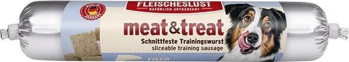 Produktbild Fleischeslust Leckerli Meat & Treat Singleshot Lachs, 80 g (Adult, 1 Stk., 90 g)