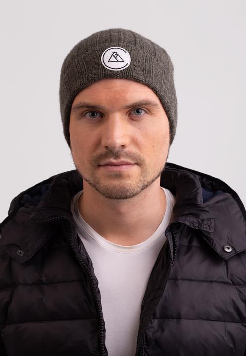 Actual product image Cash-Mere Kaschmir Big Rib Mütze (One size)