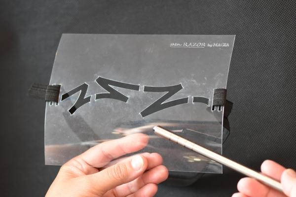 Produktbild Pen Razor Schablone MIX - 18 Designs (18 x)