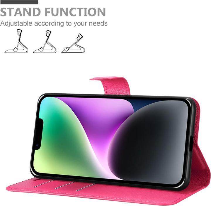 Actual product image Cadorabo Case for Apple iPhone 14 in Book Stand Style (Apple iPhone 14)