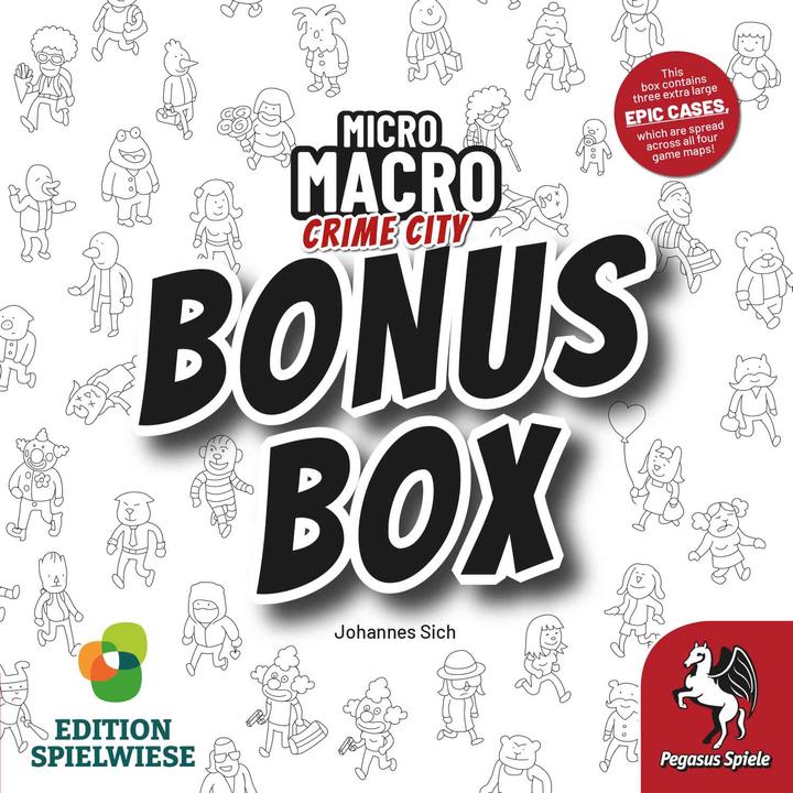Immagine prodotto Pegasus MicroMacro: Città del crimine, scatola bonus.59065E (Inglese)