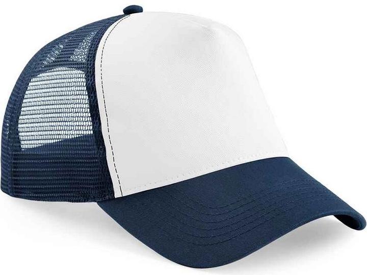 Dunkelblau/Weiss