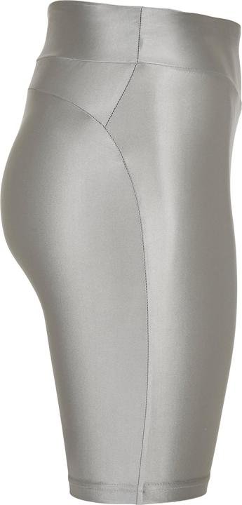Actual product image Urban Classics Ladies Highwaist Shiny Metallic Cycle Shorts (4XL)