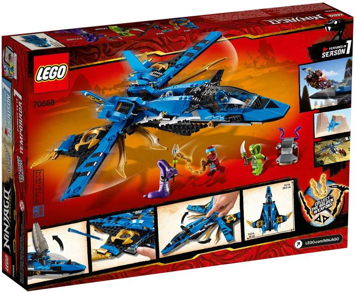 Produktbild LEGO Jays Donner-Jet (70668, LEGO Ninjago)