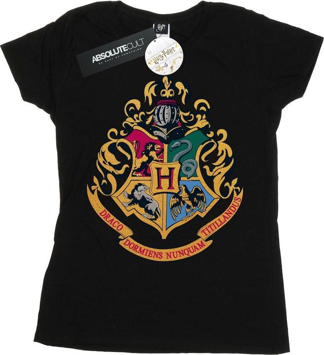 Hogwarts Crest Gold Ink TShirt (L)