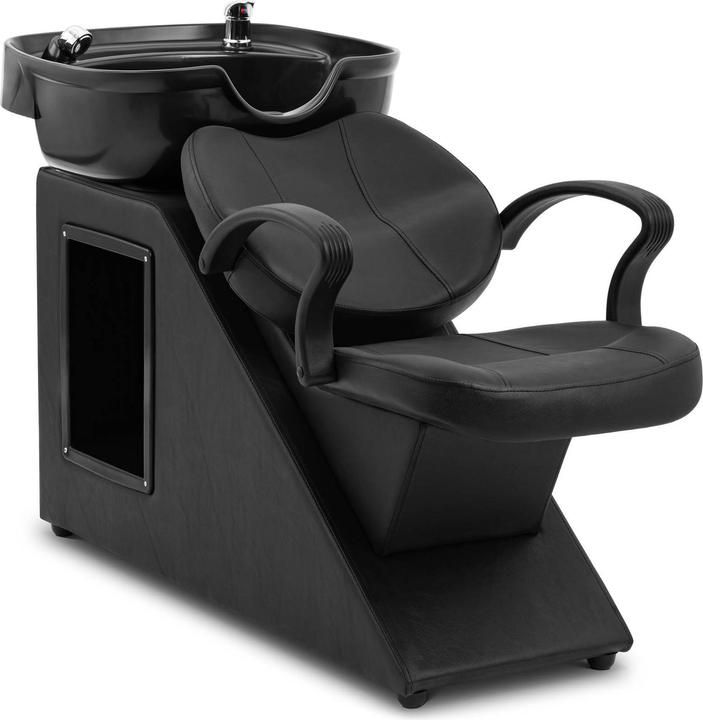 Produktbild Physa Friseurwaschbecken + Sessel Rückwärtswaschbecken Einhandmischbatterie 60x45x15cm