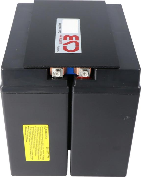 Produktbild CSB USV Ersatz-Akku, kompatibel zu APC-RBC7, SU1000XLJ, SU1400, DLA1500I, etc. vormontiert mit Kabel und