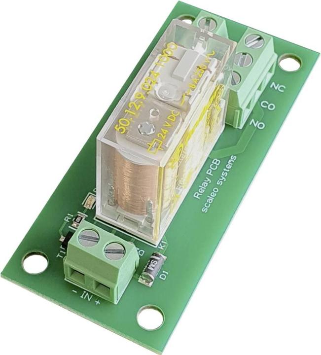 Produktbild Scaleo Systems Relaisplatine 1 St. Typ 24V 2 Wechsler 24 V/DC