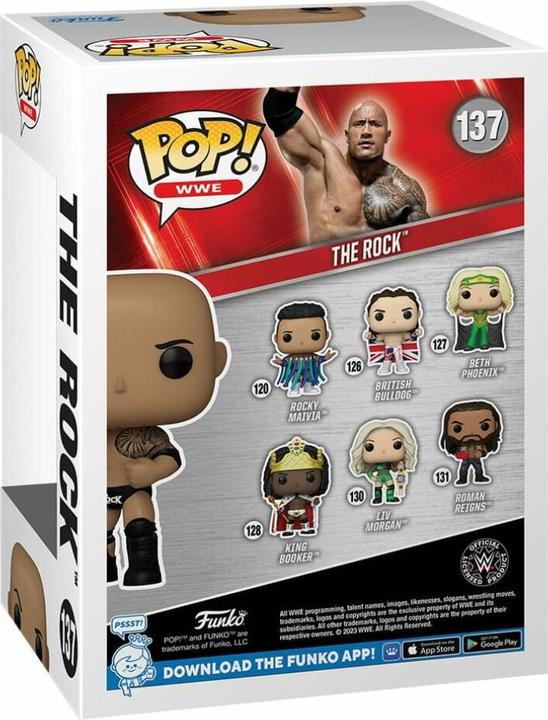 Image du produit Funko WWE POP! Vinyl Figur The Rock (final) 9 cm