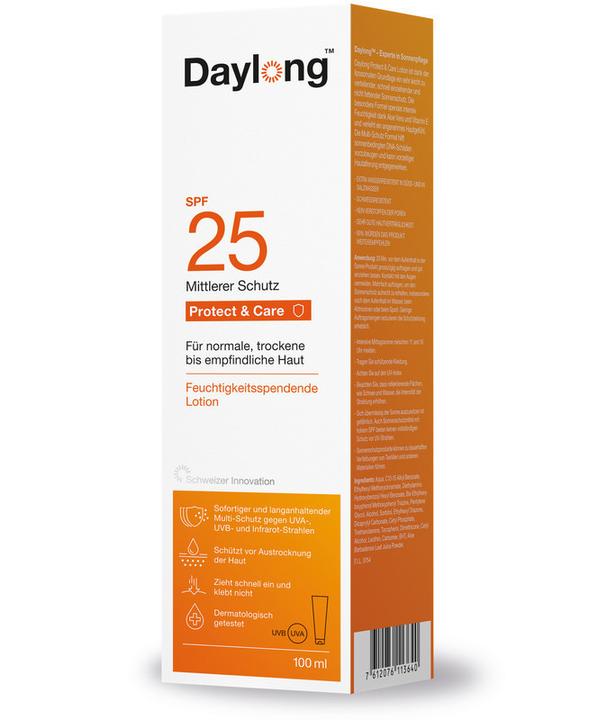 Produktbild Daylong Protect & Care (Sonnenlotion, SPF 25, 100 ml)