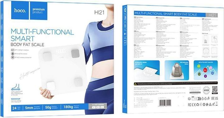 Actual product image Hoco Other smart body fat scale HI21 white