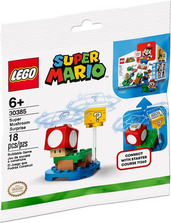 Produktbild LEGO Super Mario Superpilz Überraschung Erweiterungsset (30385, LEGO Super Mario)
