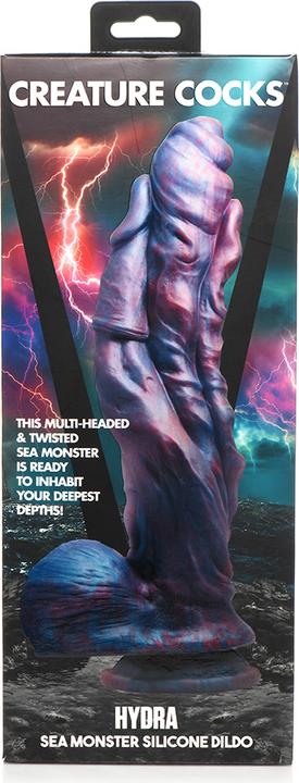 Actual product image Creature Cocks Hydra Seeungeheuer Silikon Dildo